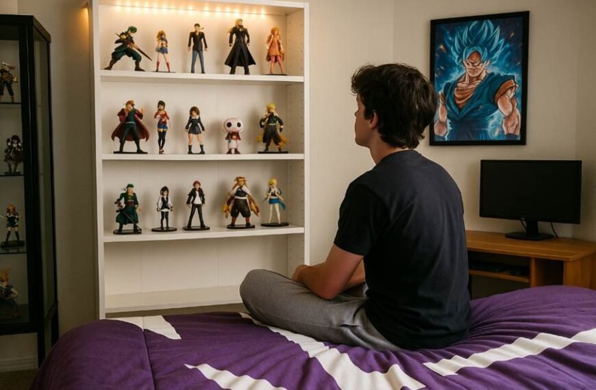 Decorating your room with anime figurines