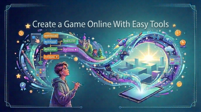 Create a Game Online With Easy Tools